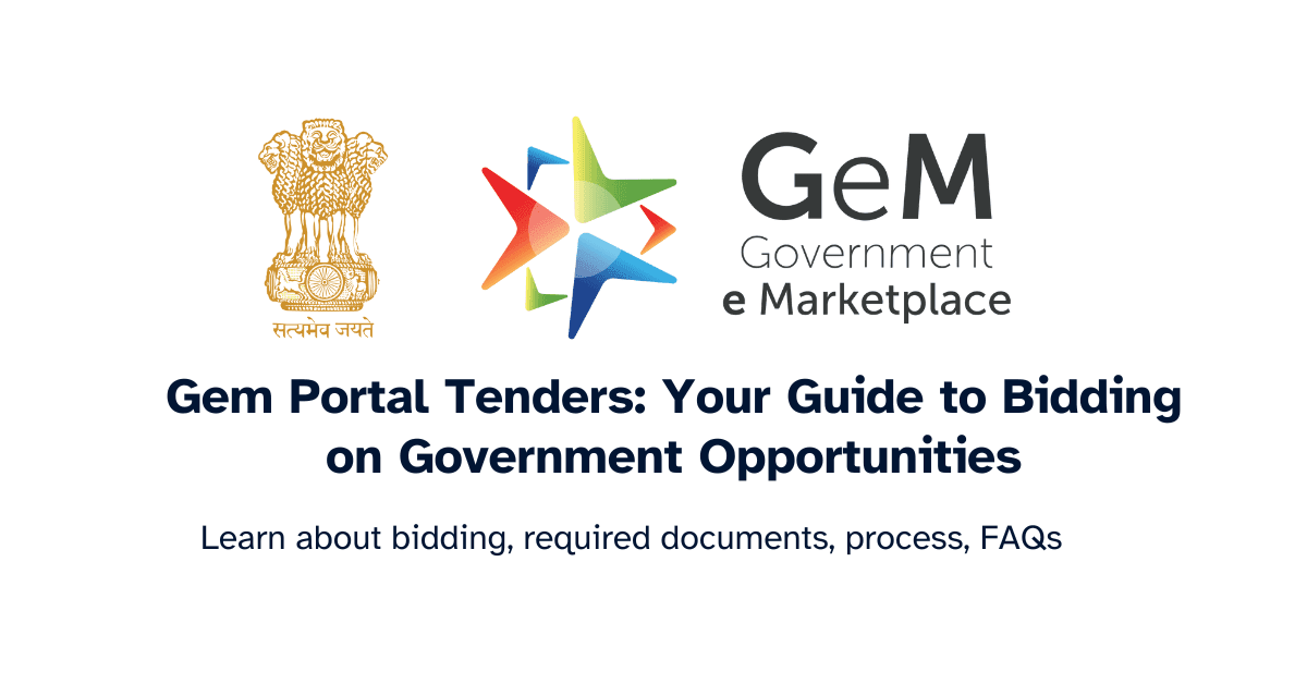 Gem Portal Tenders